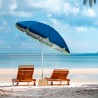 Parasol de plage 220 cm anti-vent protection uv Portofino Caractéristiques