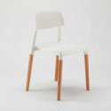 Table carrée blanche 70x70 2 Chaises Colorées intérieur bar café Barcellona Cocktail Achat