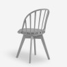 Chaise de cuisine salle à manger design moderne polypropylène Molkor Caractéristiques