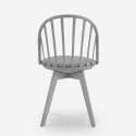 Chaise de cuisine salle à manger design moderne polypropylène Molkor Dimensions