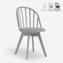 Chaise de cuisine salle à manger design moderne polypropylène Molkor Promotion
