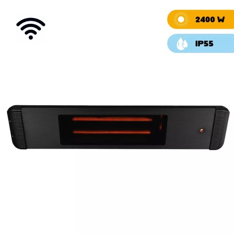 Chauffage Infrarouge Intérieur et Extérieur Dimmerable avec Télécommande Aaren D Promotion