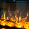 Cheminée électrique à poser poêle basse consommation cadre classique Cetona 