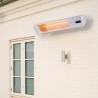 Chauffage infrarouge WiFi extérieur pour bar et jardin Caldo Ira Inox 2000W Remises