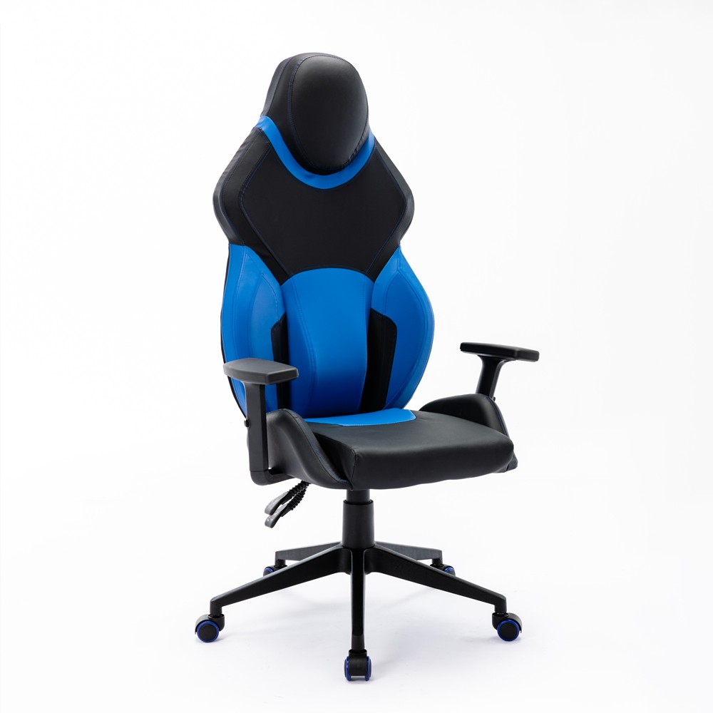 Chaise de jeu ergonomique en similicuir de sport réglable Portimao Sky