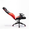 Chaise de jeu ergonomique en similicuir de sport réglable Portimao Fire Choix