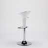 Tabouret de bar et cuisine pivotant et réglable en hauteur Boston Achat