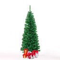 Sapin de Noël 180cm artificiel vert classique réaliste Alesund Promotion