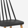 Chaise de cuisine et salon en polypropylène style classique Toutou 