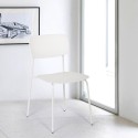 Chaise de cuisine et salon au design moderne Josy Dimensions