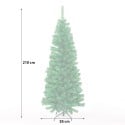 Sapin de Noël 210cm artificiel vert classique Vendyssel Remises