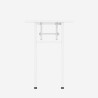 Bureau pliant peu encombrant 100x60cm 2 niveaux Foldesk Plus 