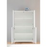 Buffet haut salon moderne 4 portes et placard haut 104x174 cm Perham Dimensions
