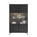 Buffet design moderne salon vaisselier 2 portes en verre Bellac Choix