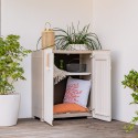 Armoire extérieure 80x45x98h étagère réglable Groove Basso Keter Caractéristiques