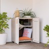 Armoire extérieure 80x45x98h étagère réglable Groove Basso Keter Caractéristiques