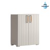 Armoire extérieure 80x45x98h étagère réglable Groove Basso Keter Vente