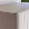 Armoire extérieure 80x45x98h étagère réglable Groove Basso Keter Catalogue
