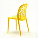 Table ronde blanche 70x70 2 Chaises Colorées Intérieur Bar Café WEDDING Long Island 