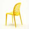 Table ronde blanche 70x70 2 Chaises Colorées Intérieur Bar Café WEDDING Long Island 
