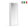 Armoire multifonctions 2 portes miroir salle de bain chambre entrée Tender Vente
