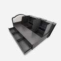 Lit 1 place et demi 120x190 avec coffre de rangement Sorik Remises