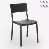 Chaise de cuisine bar restaurant et jardin au design moderne Liner Prix