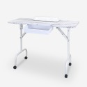 Table manucure pliante portable pour reconstruction des ongles Saykan 