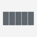 5 x panneau acoustique décoratif 120x57cm gris béton K-C Vente