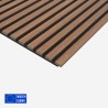 5 x panneau acoustique décoratif 120x57cm mural bois noyer K-N Offre