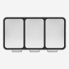 Poubelle de Recyclage 45 L en acier inoxydable 63x33x46 Vasio Modèle