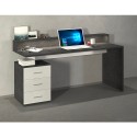 Bureau 160x60x90cm 3 tiroirs avec surélévation New Selina S Plus Achat