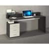 Bureau 160x60x90cm 3 tiroirs avec surélévation New Selina S Plus 