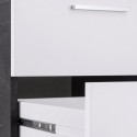 Bureau 160x60x90cm 3 tiroirs avec surélévation New Selina S Plus 