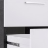 Bureau 160x60x90cm 3 tiroirs avec surélévation New Selina S Plus 
