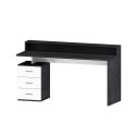 Bureau 160x60x90cm 3 tiroirs avec surélévation New Selina S Plus Prix
