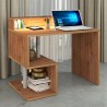 Bureau peu encombrant 100x50x92.5cm avec surélévation Esse 2 Plus Réductions