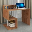 Bureau peu encombrant 100x50x92.5cm avec surélévation Esse 2 Plus 