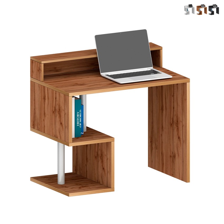 Bureau peu encombrant 100x50x92.5cm avec surélévation Esse 2 Plus Vente Bureau peu encombrant 100x50x92.5cm avec surélévation Esse 2 Plus Vente