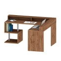 Bureau d'angle moderne pour maison et bureau avec rehausse Esse 2 A Plus 