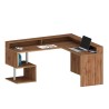 Bureau d'angle moderne pour maison et bureau avec rehausse Esse 2 A Plus 