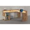 Bureau d'angle moderne pour maison et bureau avec rehausse Esse 2 A Plus 