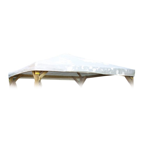 Housse de protection 4 côtés pour gazebo 300x300cm anti-UV imperméable Alis Promotion