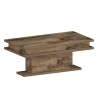 Table basse blanche 100x55cm salon moderne design Little Big 