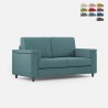 Canapé de salon 2 places en tissu déhoussable style moderne Marrak 120 Promotion