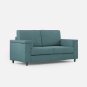 Canapé 2 places en tissu déhoussable style moderne Marrak 120 