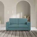 Canapé de salon 2 places en tissu déhoussable style moderne Marrak 120 