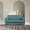 Canapé 2 places en tissu déhoussable style moderne Marrak 120 