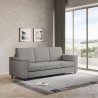 Canapé 3 places revêtement tissu 208 cm style moderne salon Marrak 180 Prix