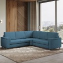 Canapé d'angle moderne 5 places en tissu 226x226cm Marrak 12AG Prix